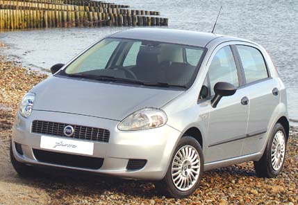 The first thing you will notice about the 5door Fiat Punto is its 
