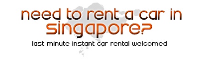 Need to rent a car in Singapore?